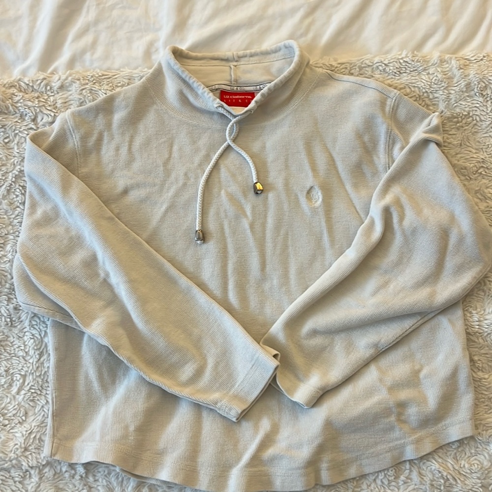 Liz Claiborne White Sweater